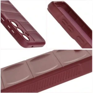 Pancerne etui Bizon Case Tur do Samsung Galaxy S25 Plus ciemnofioletowe