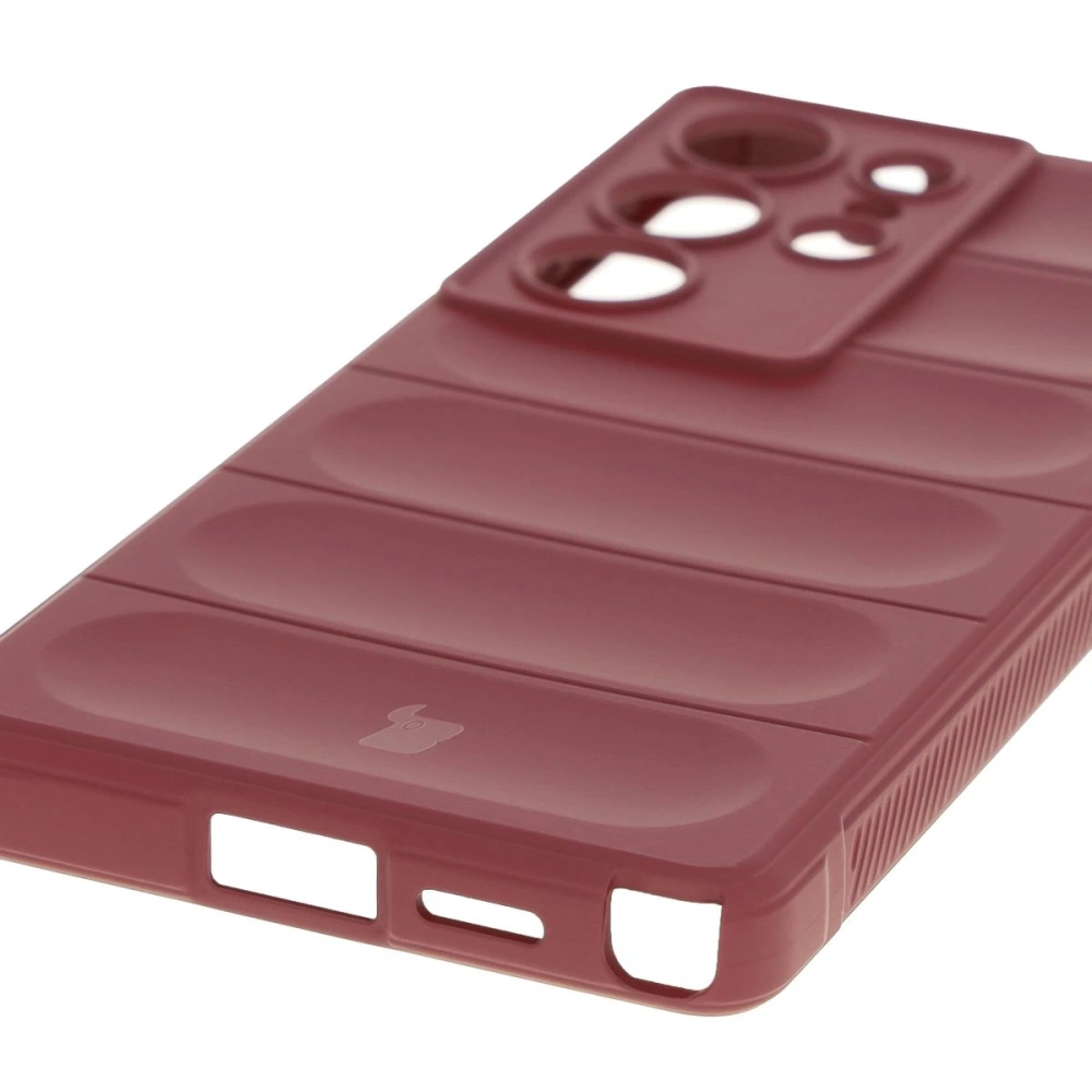 Pancerne etui Bizon Case Tur do Samsung Galaxy S25 Ultra ciemnofioletowe