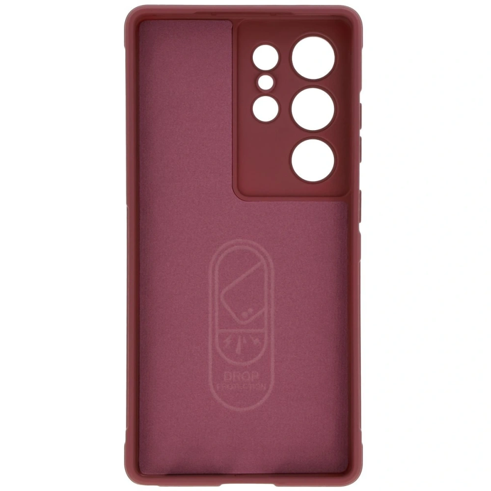 Pancerne etui Bizon Case Tur do Samsung Galaxy S25 Ultra ciemnofioletowe