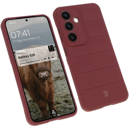 Kup Pancéřové pouzdro Bizon Case Tur pro Samsung Galaxy S25 tmavě fialové - BIZ7963 - {ean13} - Sklep Home Screen