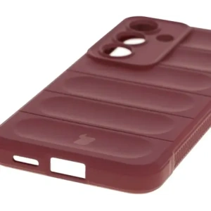 Pancerne etui Bizon Case Tur do Samsung Galaxy S25 ciemnofioletowe