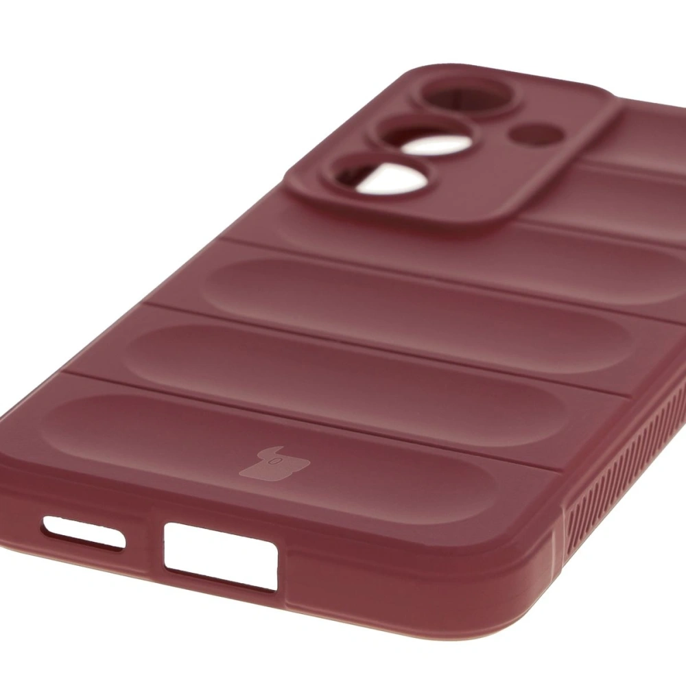 Pancerne etui Bizon Case Tur do Samsung Galaxy S25 ciemnofioletowe