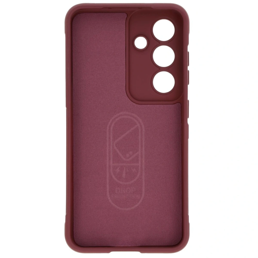 Pancerne etui Bizon Case Tur do Samsung Galaxy S25 ciemnofioletowe