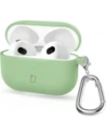 Kup Silikonowe etui z karabińczykiem Bizon Case Headphone Silicone do Apple AirPods 4 jasnozielone - BIZ7964 - {ean13} - Sklep Home Screen