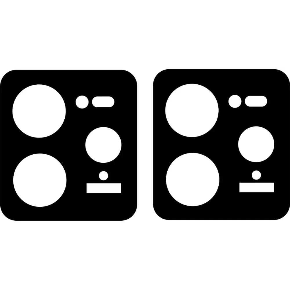 Szkło na aparat Bizon Glass Lens do Realme GT 7 Pro [2 PACK]