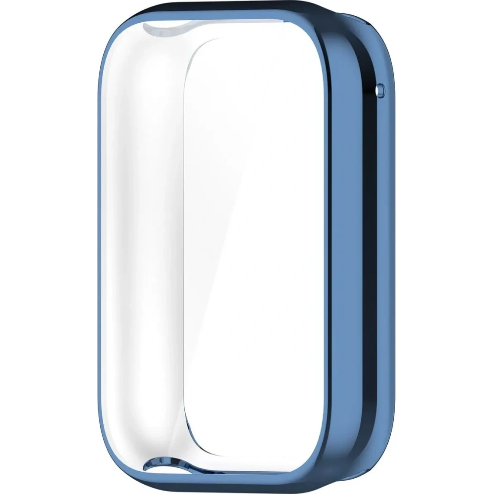 Etui z osłoną ekranu Bizon Case Watch Felipe do Xiaomi Mi Smart Band 9 Pro niebieskie