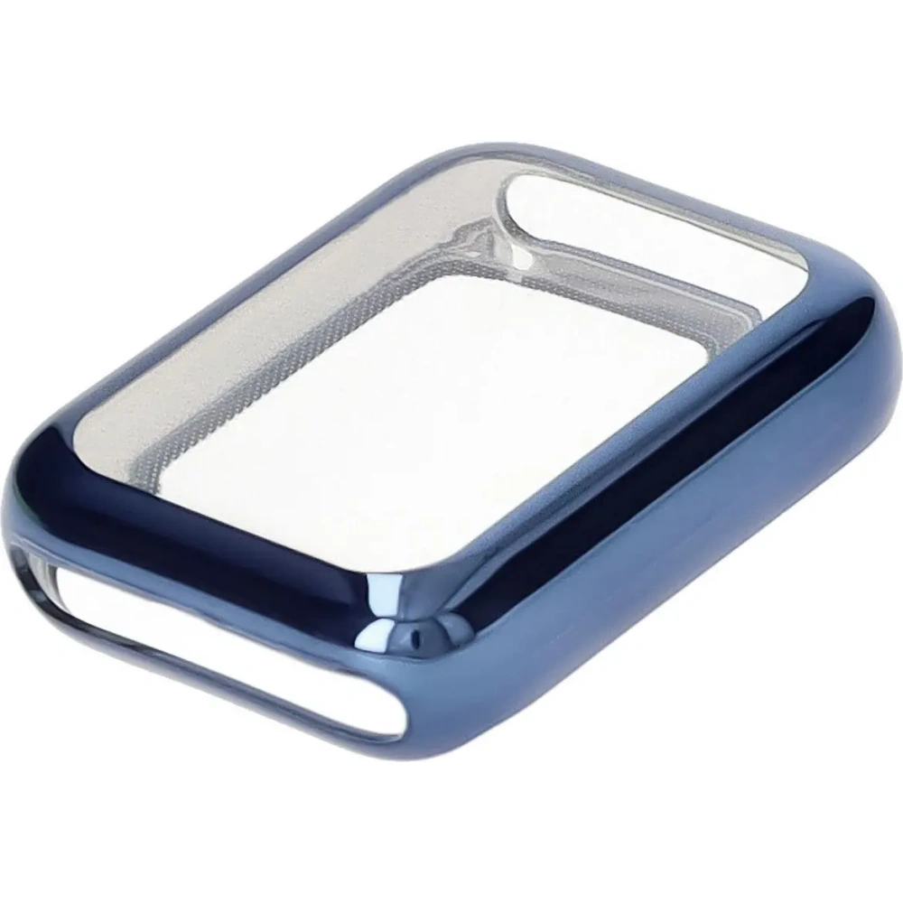 Etui z osłoną ekranu Bizon Case Watch Felipe do Xiaomi Mi Smart Band 9 Pro niebieskie