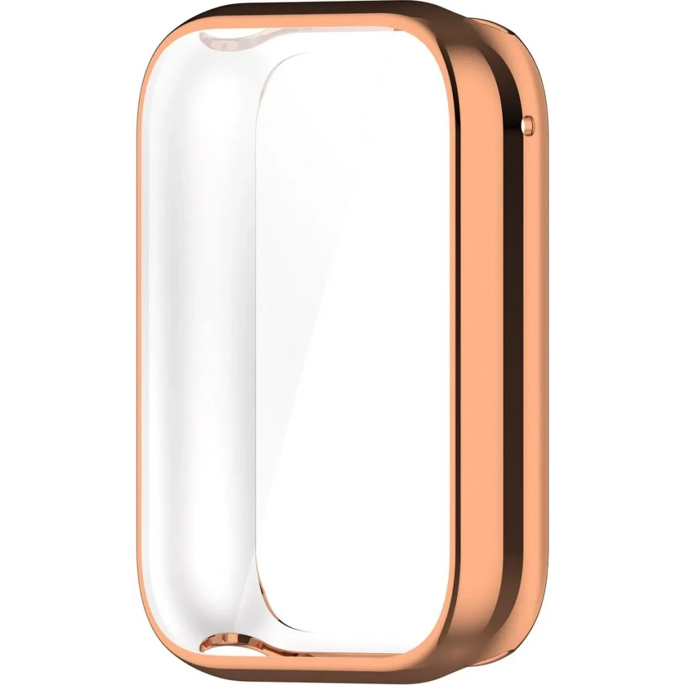 Etui z osłoną ekranu Bizon Case Watch Felipe do Xiaomi Mi Smart Band 9 Pro różowozłote