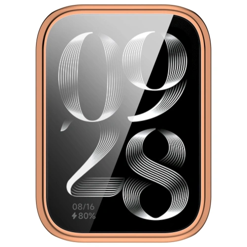 Kup Etui z osłoną ekranu Bizon Case Watch Felipe do Xiaomi Mi Smart Band 9 Pro różowozłote - BIZ7970 - {ean13} - Sklep Home Screen