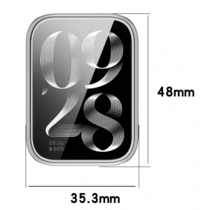 Kup Bizon Case Watch Felipe Xiaomi Mi Smart Band 9 Pro argintiu - BIZ7971 - {ean13} - Sklep Home Screen