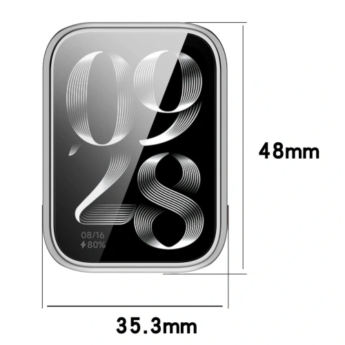 Buy Bizon Case Watch Felipe Xiaomi Mi Smart Band 9 Pro silver - BIZ7971 - {ean13} - Home Screen Store Europe