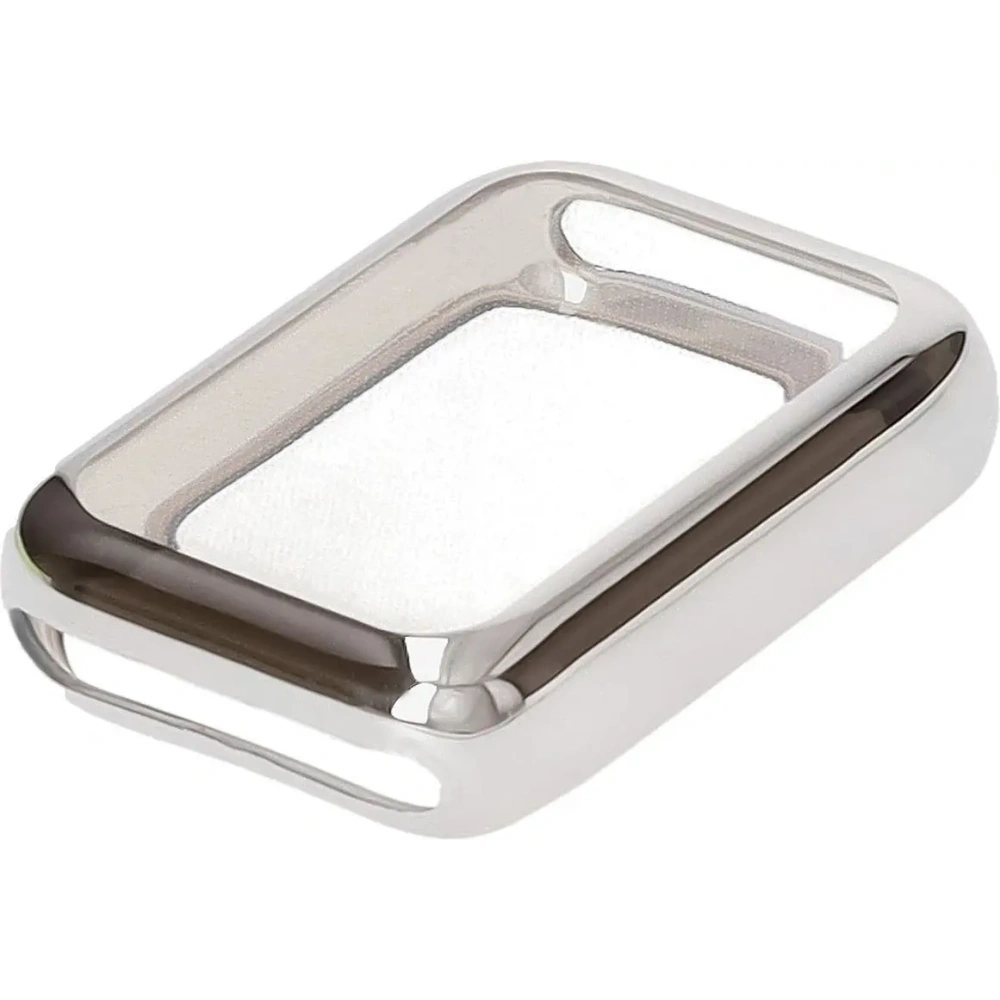 Etui z osłoną ekranu Bizon Case Watch Felipe do Xiaomi Mi Smart Band 9 Pro srebrne