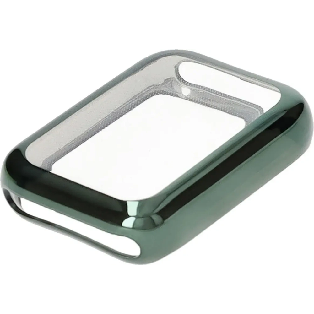 Etui z osłoną ekranu Bizon Case Watch Felipe do Xiaomi Mi Smart Band 9 Pro zielone