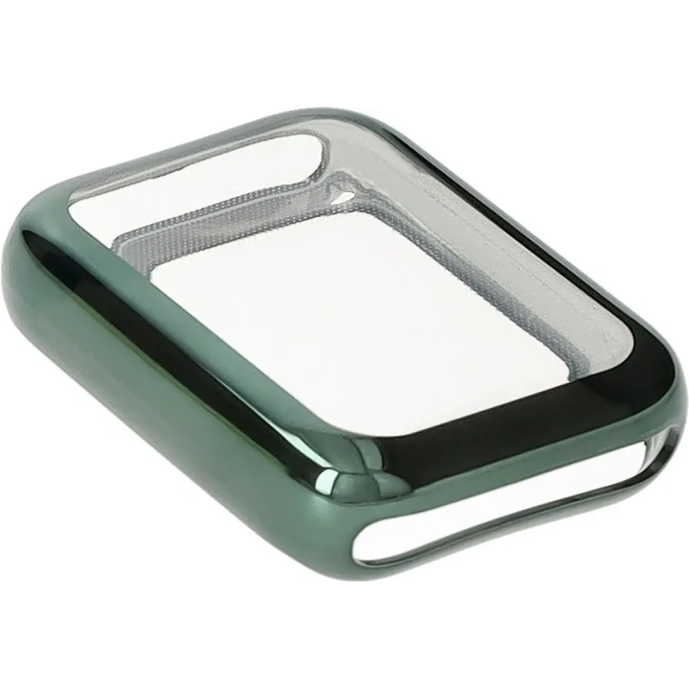 Etui z osłoną ekranu Bizon Case Watch Felipe do Xiaomi Mi Smart Band 9 Pro zielone