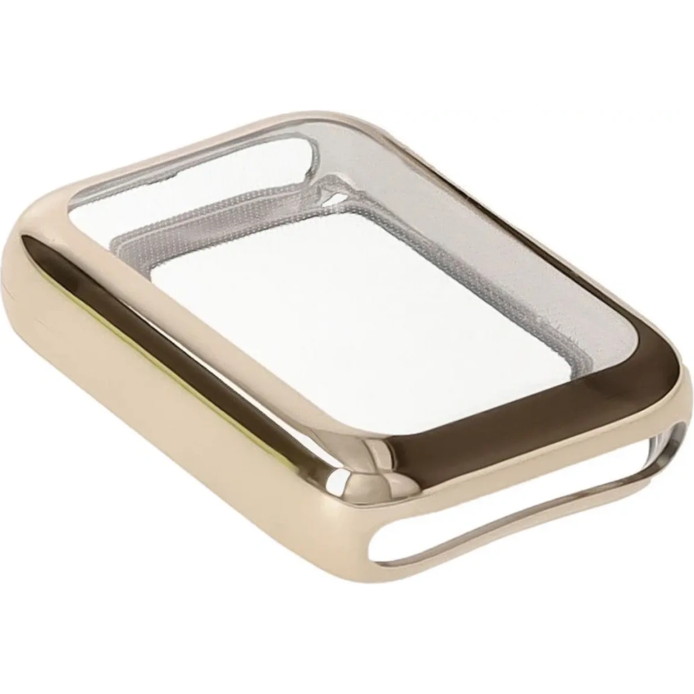 Etui z osłoną ekranu Bizon Case Watch Felipe do Xiaomi Mi Smart Band 9 Pro złote