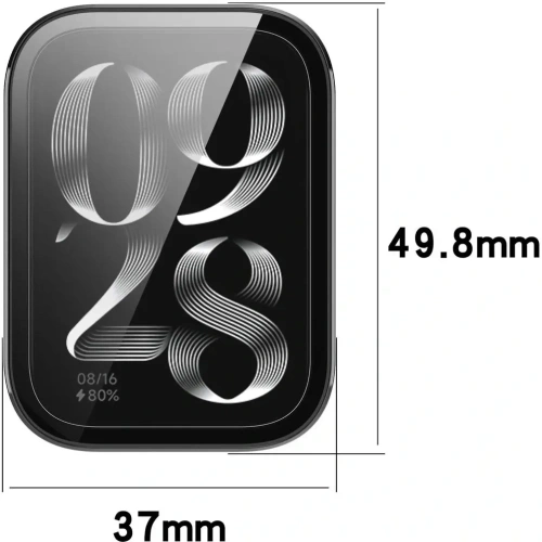 Kup Etui ze szkłem do zegarka Bizon Case+Glass Watch do Xiaomi Mi Smart Band 9 Pro czarne - BIZ7975 - {ean13} - Sklep Home Screen
