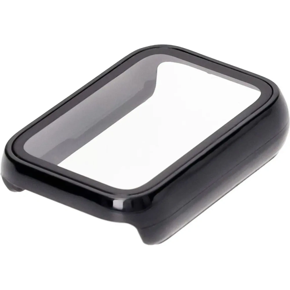 Etui ze szkłem do zegarka Bizon Case+Glass Watch do Xiaomi Mi Smart Band 9 Pro czarne