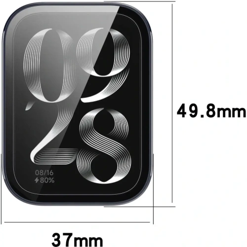 Kup Etui ze szkłem do zegarka Bizon Case+Glass Watch do Xiaomi Mi Smart Band 9 Pro niebieskie - BIZ7976 - {ean13} - Sklep Home Screen