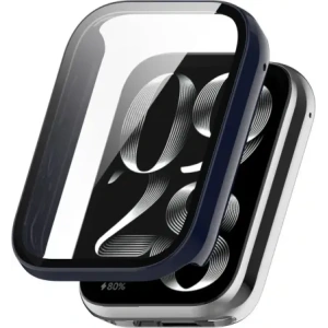 Kup Bizon Case+Glass Watch Xiaomi Mi Smart Band 9 Pro albastru - BIZ7976 - {ean13} - Sklep Home Screen