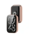 Etui ze szkłem do zegarka Bizon Case+Glass Watch do Xiaomi Mi Smart Band 9 Pro różowe
