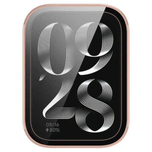 Kup Etui ze szkłem do zegarka Bizon Case+Glass Watch do Xiaomi Mi Smart Band 9 Pro różowe - BIZ7978 - {ean13} - Sklep Home Screen