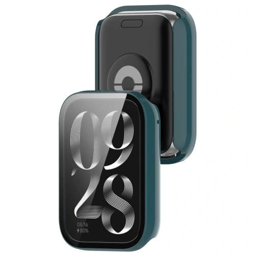 Kup Etui ze szkłem do zegarka Bizon Case+Glass Watch do Xiaomi Mi Smart Band 9 Pro zielone - BIZ7979 - {ean13} - Sklep Home Screen