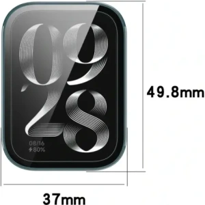 Kup Bizon Case+Glass Watch Xiaomi Mi Smart Band 9 Pro verde - BIZ7979 - {ean13} - Sklep Home Screen
