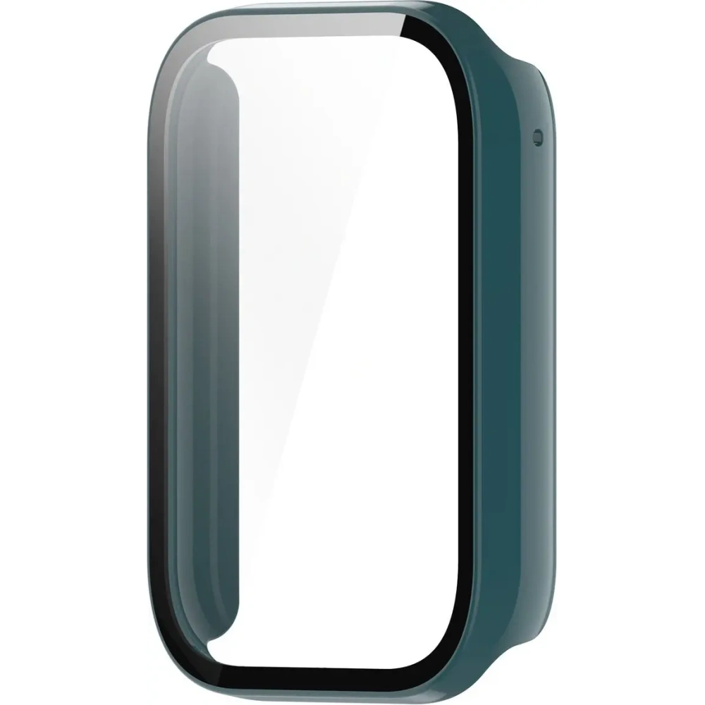 Etui ze szkłem do zegarka Bizon Case+Glass Watch do Xiaomi Mi Smart Band 9 Pro zielone