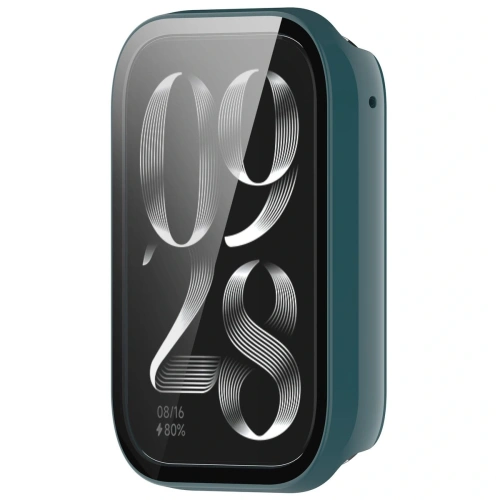 Kup Etui ze szkłem do zegarka Bizon Case+Glass Watch do Xiaomi Mi Smart Band 9 Pro zielone - BIZ7979 - {ean13} - Sklep Home Screen