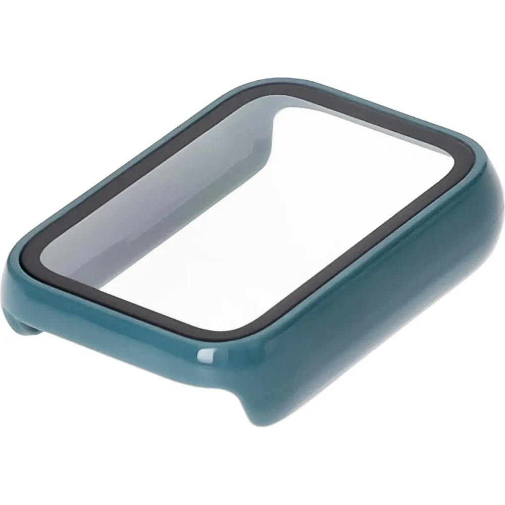 Etui ze szkłem do zegarka Bizon Case+Glass Watch do Xiaomi Mi Smart Band 9 Pro zielone