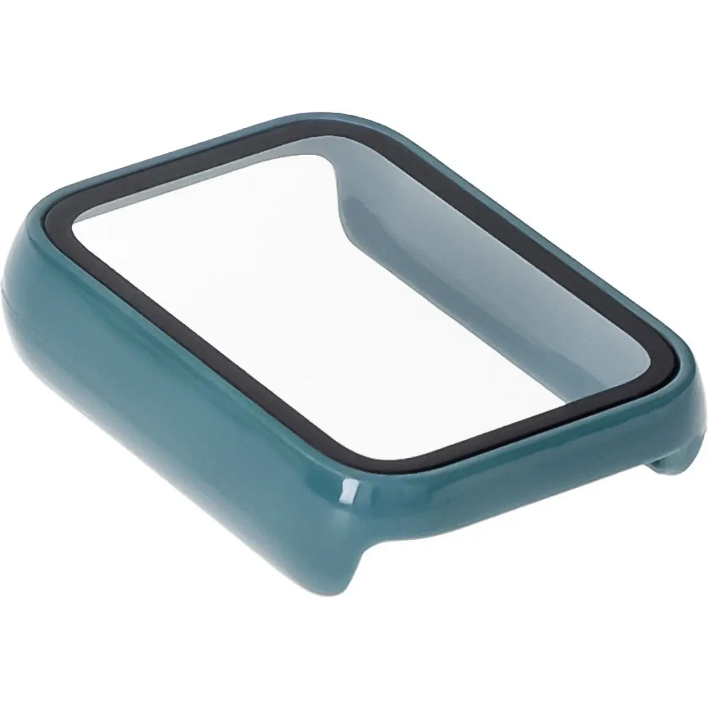 Etui ze szkłem do zegarka Bizon Case+Glass Watch do Xiaomi Mi Smart Band 9 Pro zielone