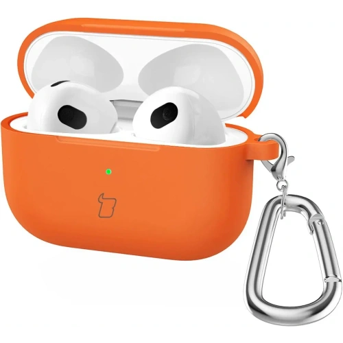 Kup Bizon Case Kopfhörer Silikon Apple AirPods 4 orange - BIZ7983 - {ean13} - Sklep Home Screen