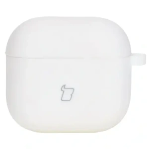Kup Bizon Case Kopfhörer Silikon Apple AirPods 4 weiß - BIZ7985 - {ean13} - Sklep Home Screen