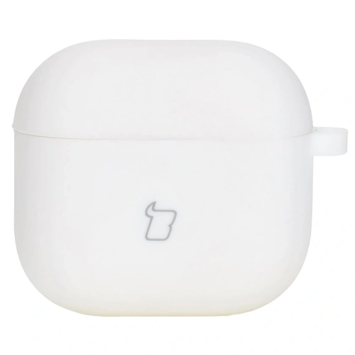 Kup Caz de căști din silicon Bizon Apple AirPods 4 alb - BIZ7985 - {ean13} - Sklep Home Screen