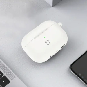 Kup Bizon Case Kopfhörer Silikon Apple AirPods 4 weiß - BIZ7985 - {ean13} - Sklep Home Screen