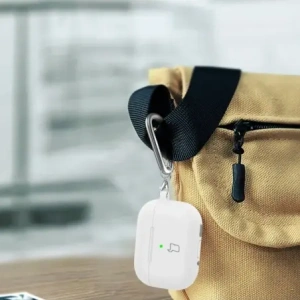 Kup Bizon Case Kopfhörer Silikon Apple AirPods 4 weiß - BIZ7985 - {ean13} - Sklep Home Screen