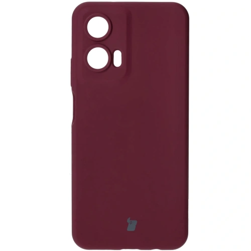 Kup Silikonowe etui Bizon Soft Case do Motorola Moto G35 5G ciemnofioletowe - BIZ7986 - {ean13} - Sklep Home Screen