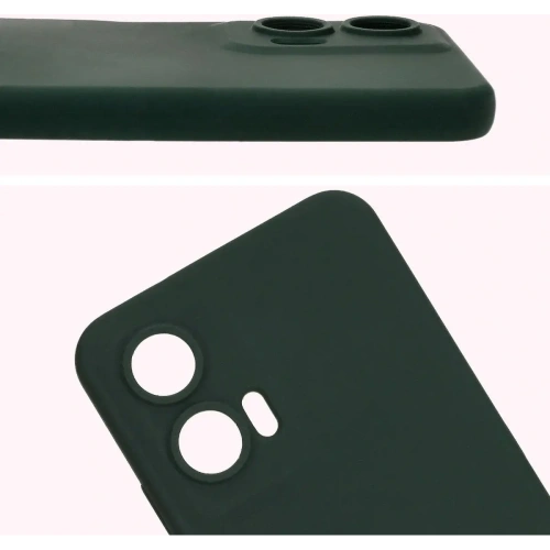 Kup Silikonowe etui Bizon Soft Case do Motorola Moto G35 5G ciemnozielone - BIZ7987 - {ean13} - Sklep Home Screen