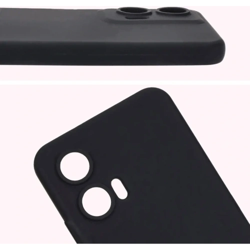 Kup Silikonowe etui Bizon Soft Case do Motorola Moto G35 5G czarne - BIZ7988 - {ean13} - Sklep Home Screen