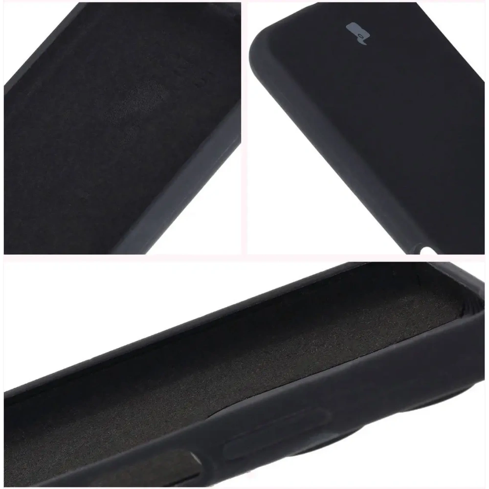 Silikonowe etui Bizon Soft Case do Motorola Moto G35 5G czarne