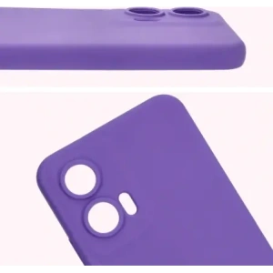 Kup Silikonowe etui Bizon Soft Case do Motorola Moto G35 5G fioletowe - BIZ7989 - {ean13} - Sklep Home Screen