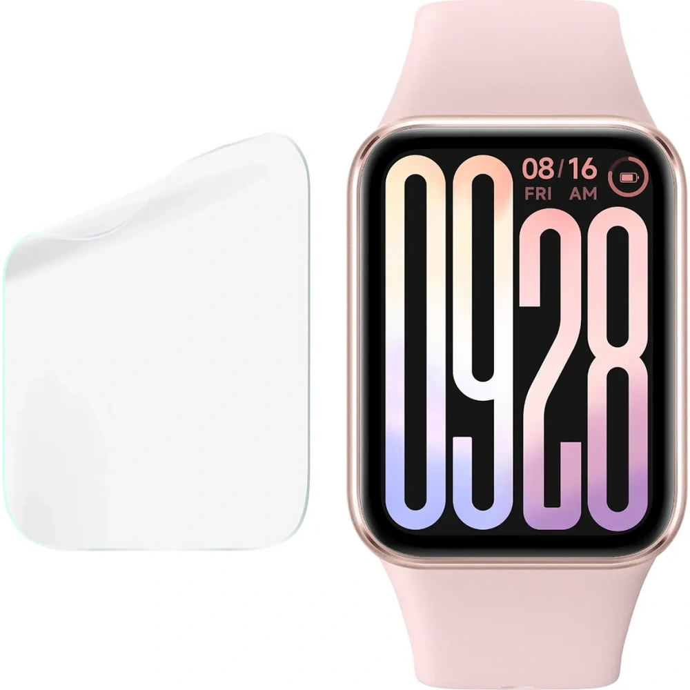 Folia hydrożelowa na ekran Bizon Glass Watch Hydrogel do Xiaomi Smart Band 9 Pro [2 PACK]