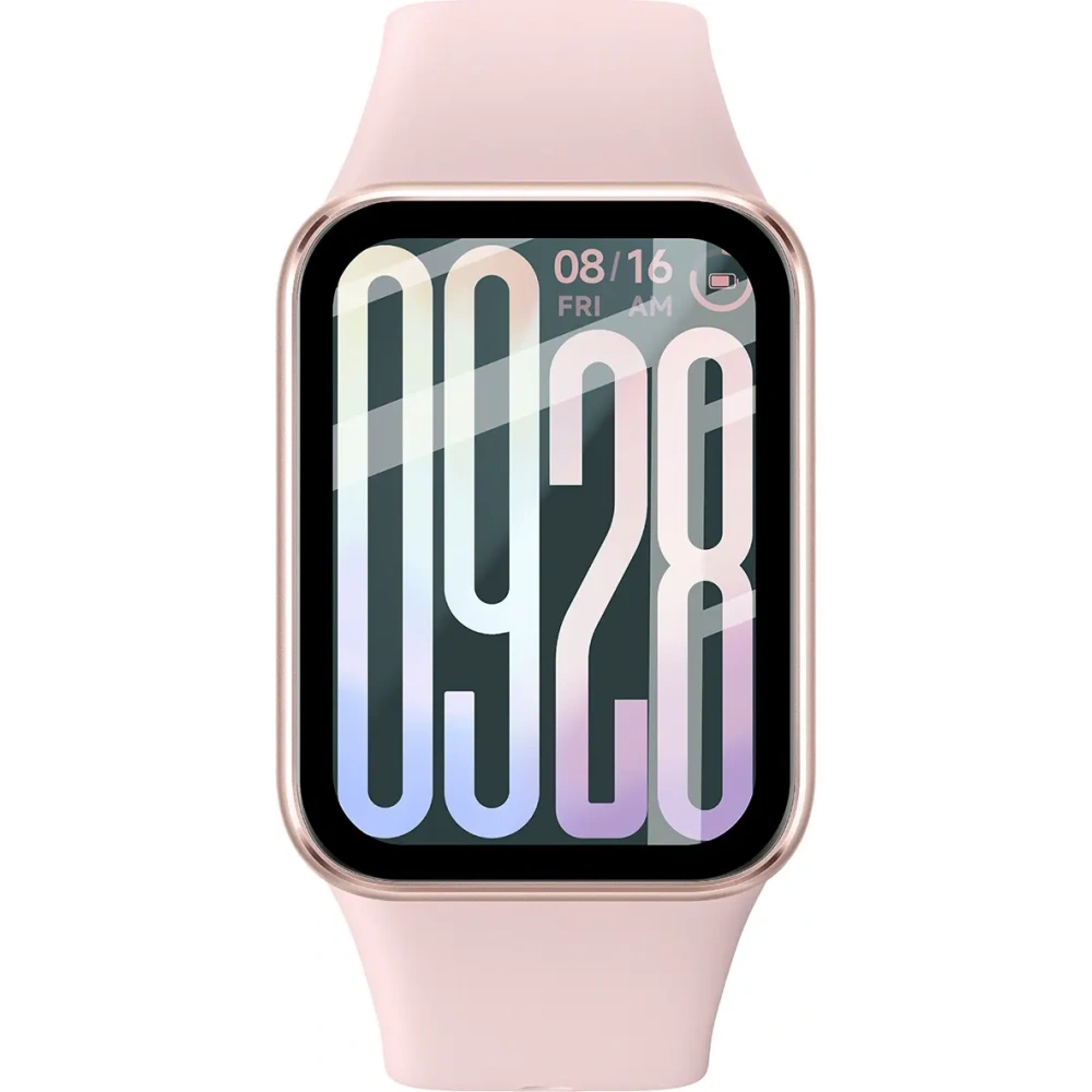 Szkło hybrydowe Bizon Glass Watch Edge Hybrid dla Xiaomi Smart Band 9 Pro czarne