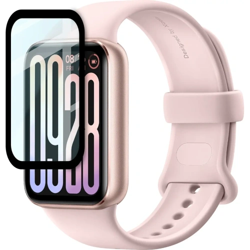 Kup Szkło hybrydowe Bizon Glass Watch Edge Hybrid dla Xiaomi Smart Band 9 Pro czarne - BIZ7992 - {ean13} - Sklep Home Screen