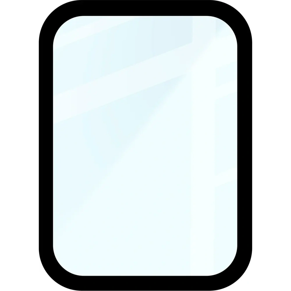 Szkło hybrydowe Bizon Glass Watch Edge Hybrid dla Xiaomi Smart Band 9 Pro czarne