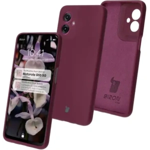Kup Bizon Soft Case Motorola Moto G55 5G sötétlila - BIZ7993 - {ean13} - Sklep Home Screen