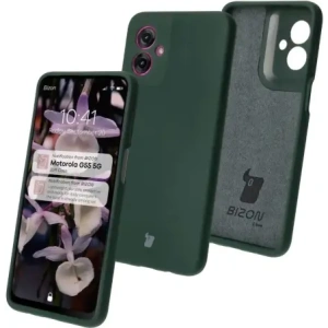Buy Bizon Soft Case Motorola Moto G55 5G dark green - BIZ7994 - {ean13} - Home Screen Store Europe