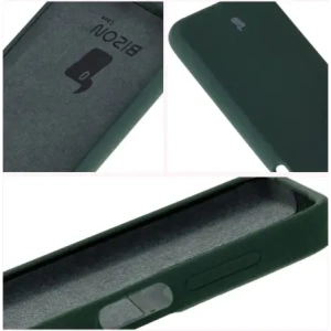 Kup Caz moale Bizon pentru Motorola Moto G55 5G verde închis - BIZ7994 - {ean13} - Sklep Home Screen