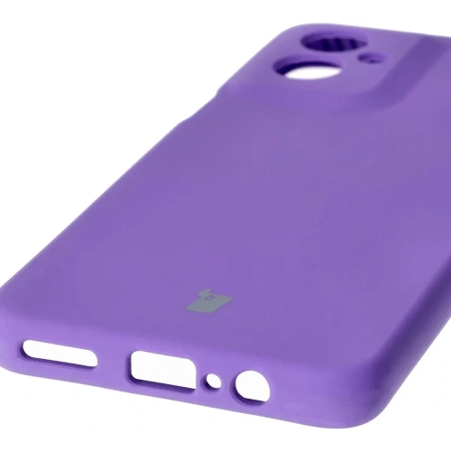 Kup Silikonowe etui Bizon Soft Case do Motorola Moto G55 5G fioletowe - BIZ7996 - {ean13} - Sklep Home Screen