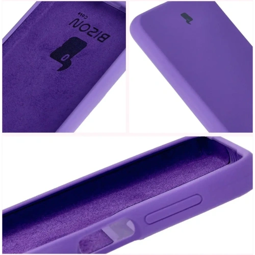 Kup Silikonowe etui Bizon Soft Case do Motorola Moto G55 5G fioletowe - BIZ7996 - {ean13} - Sklep Home Screen